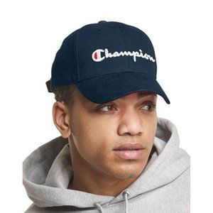 Champion baseball hat blue nylon